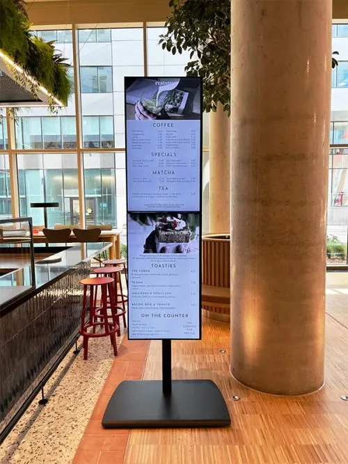 Digital Menu Board Retail Signage